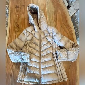 Michael Kors Beige Puffer Jacket